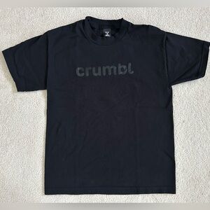 Crumbl Cookie Logo Swag Black Tee T-Shirt - Small